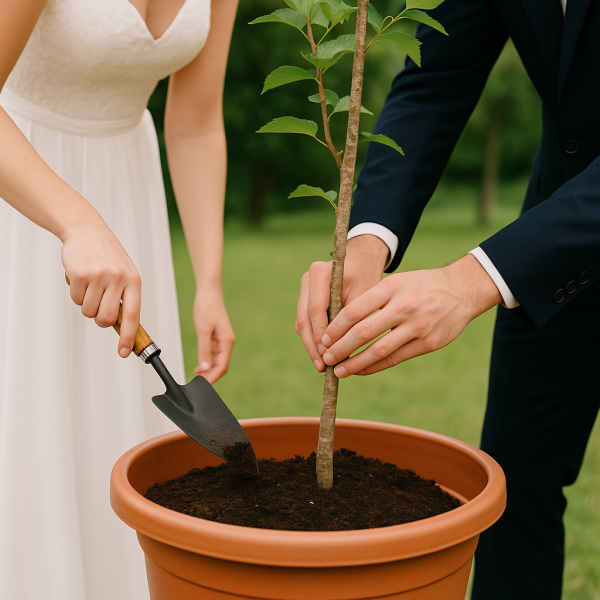Rituel de l’arbre de vie à Paris : plantez ensemble un arbre pour symboliser votre amour grandissant