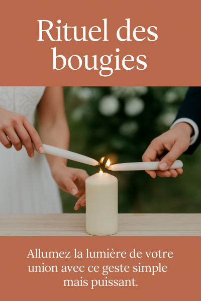 Rituel des bougies à Versailles : allumez la lumière de votre union avec ce geste simple mais puissant.