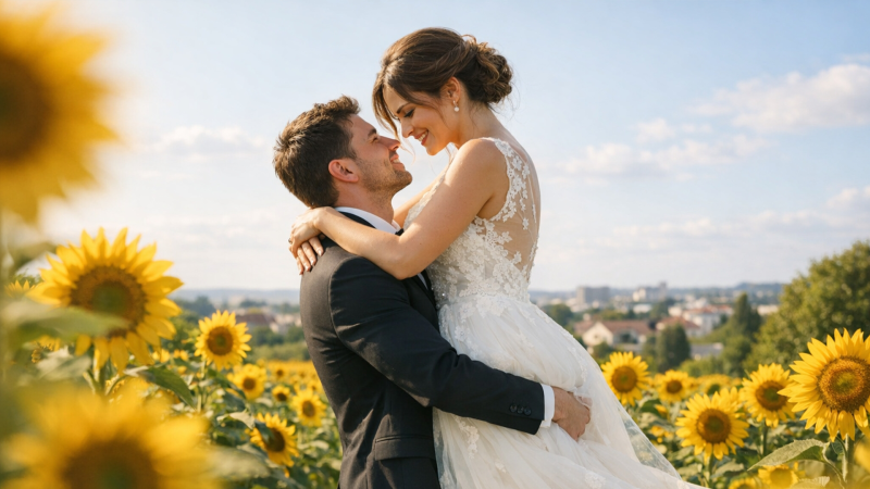 Officiant de cérémonie laïque à Colombes pour mariage élégant, moderne, authentique et parfaitement structuré aujourd’hui