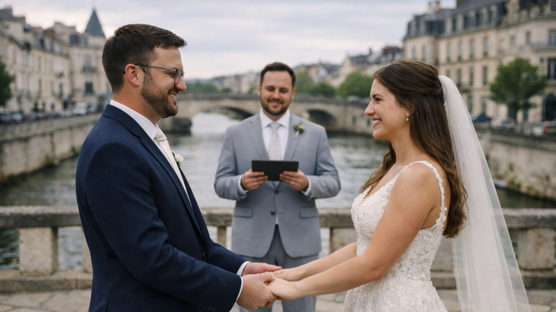 Officiant de cérémonie laïque à Melun : une cérémonie sincère et profondément humaine