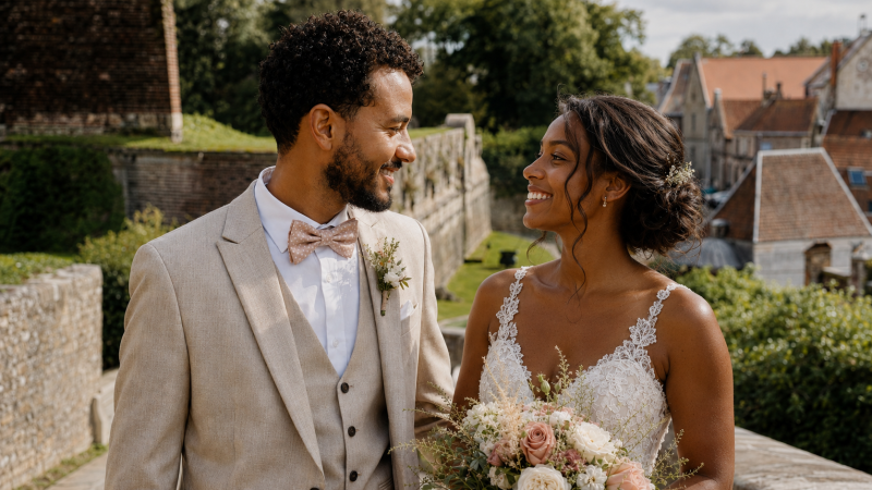 Officiant de cérémonie laïque à Montreuil-sur-Mer : une cérémonie intime, poétique et sincère pour un mariage inoubliable
