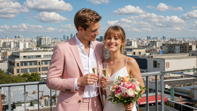 Officiant de cérémonie laïque à Saint-Ouen : une célébration moderne, vivante et profondément personnalisée pour votre union unique
