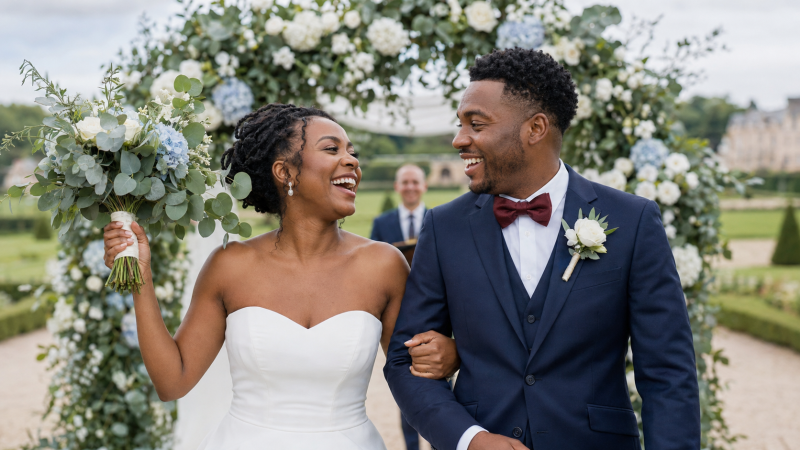 Officiant de cérémonie laïque à Sceaux : une cérémonie élégante aux accents poétiques et mémorable pour les amoureux 