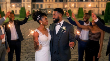 Notre zone d'activité pour ce service Animer une cérémonie laïque de mariage avec discours humoristique